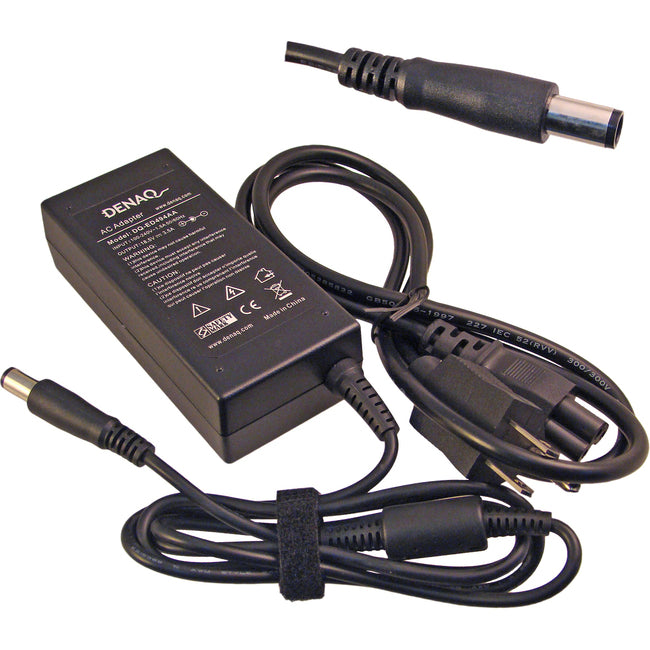 DENAQ 18.5V 7.4mm-5.0mm 3.5A AC Adapter for HP-Compaq Business Notebook & Probook Series Laptops - American Tech Depot