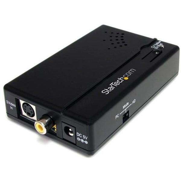 StarTech.com Composite and S-Video to HDMI® Converter with Audio - American Tech Depot
