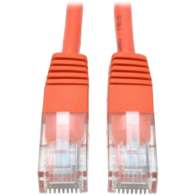 Tripp Lite 14ft Cat5e - Cat5 350MHz Molded Patch Cable RJ45 M-M Orange 14' - American Tech Depot