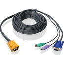 IOGEAR 20 ft PS-2 KVM Cable (TAA Compliant) - American Tech Depot