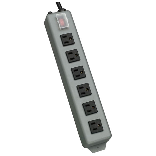 Tripp Lite Waber Power Strip 120V Right Angle 5-15R 6 Outlet Metal 15' Crd - American Tech Depot