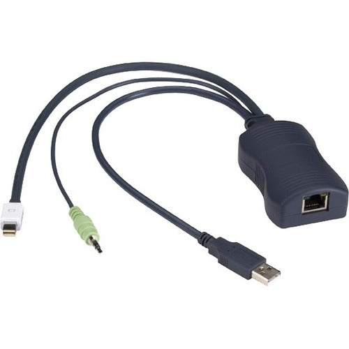 Black Box ServSwitch CX Server Access Module, USB, Mini DisplayPort, Audio - American Tech Depot