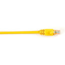 Black Box CAT5e Value Line Patch Cable, Stranded, Yellow, 3-ft. (0.9-m) - American Tech Depot
