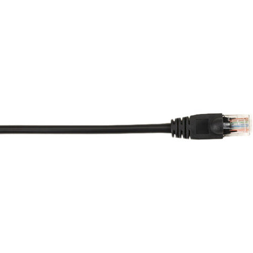 Black Box CAT5e Value Line Patch Cable, Stranded, Black, 15-ft. (4.5-m) - American Tech Depot