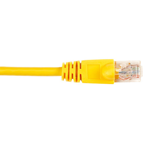 Black Box CAT6 Value Line Patch Cable, Stranded, Yellow, 1-ft. (0.3-m) - American Tech Depot