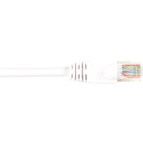Black Box CAT6 Value Line Patch Cable, Stranded, White, 5-ft. (1.5-m) - American Tech Depot