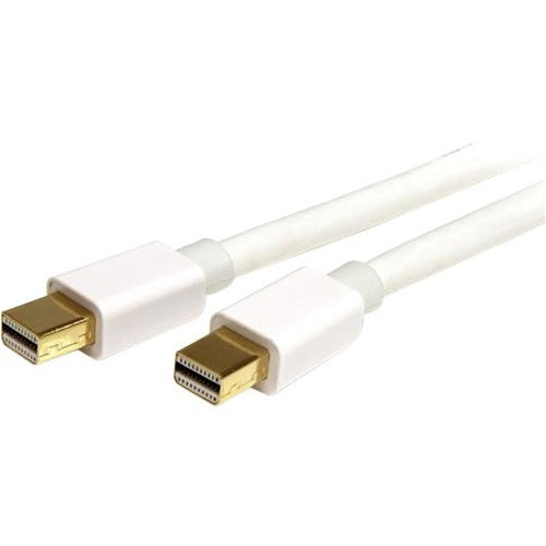 StarTech.com 1m (3 ft) White Mini DisplayPort 1.2 Cable M-M - Mini DisplayPort 4k - American Tech Depot