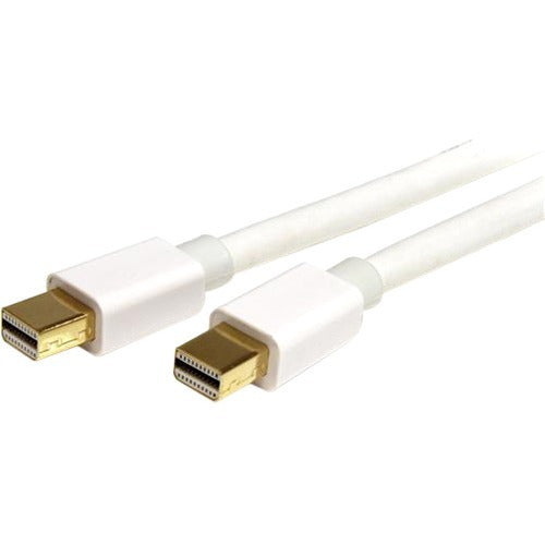 StarTech.com 2m (6 ft) White Mini DisplayPort 1.2 Cable M-M - Mini DisplayPort 4k - American Tech Depot