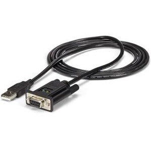 StarTech.com USB to Serial Adapter - Null Modem - FTDI USB UART Chip - DB9 (9-pin) - USB to RS232 Adapter - American Tech Depot