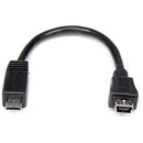 StarTech.com 6in Micro USB to Mini USB Adapter Cable M-F - American Tech Depot