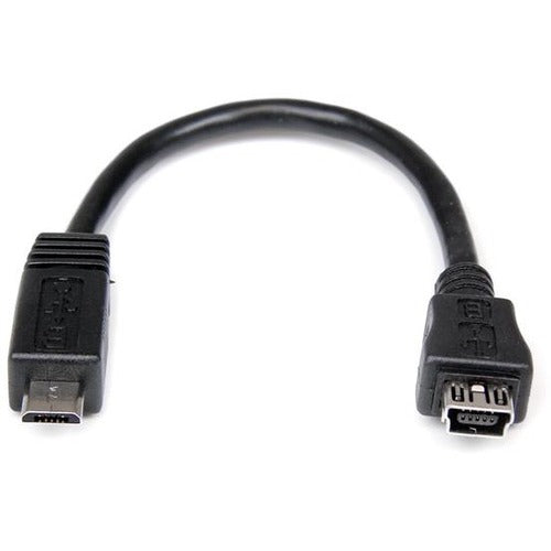 StarTech.com 6in Micro USB to Mini USB Adapter Cable M-F - American Tech Depot