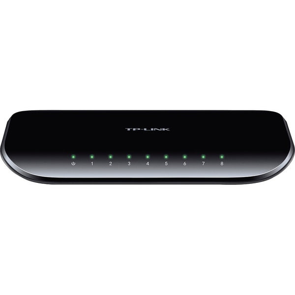 TP-LINK TL-SG1008D 10-100-1000Mbps 8-Port Gigabit Desktop Switch, 10Gbps Switching Capacity