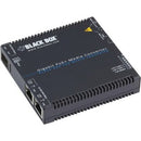 Black Box Gigabit PoE+ Media Converter - 10-100-1000BASE-T to SFP