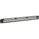 Tripp Lite 24-Port Cat6 Cat5e Patch Panel Low Profile Feed Through Rackmount RJ45 1U TAA - American Tech Depot