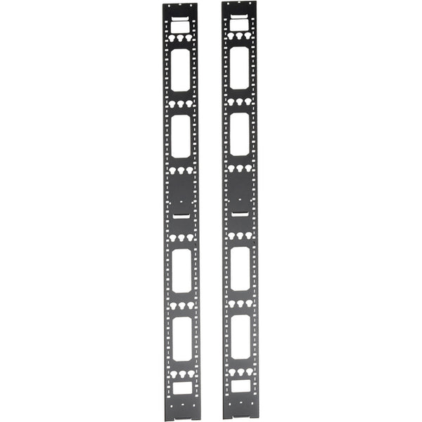 Tripp Lite 42U Rack Enclosure Server Cabinet Vertical Cable Management Bars - American Tech Depot