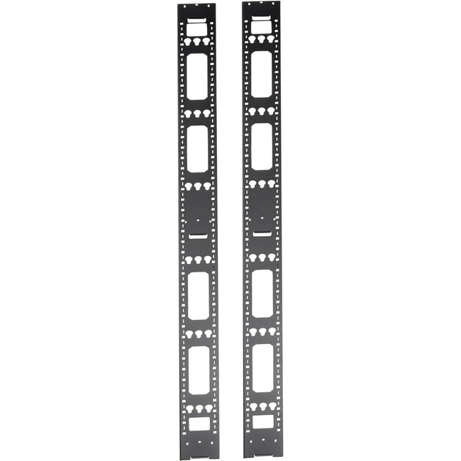 Tripp Lite 42U Rack Enclosure Server Cabinet Vertical Cable Management Bars - American Tech Depot