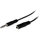 StarTech.com 1m Slim 3.5mm Stereo Extension Audio Cable - M-F - American Tech Depot