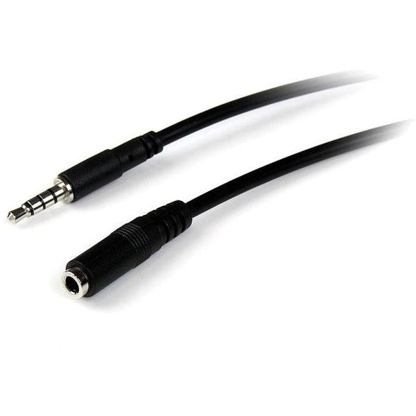 StarTech.com 1m 3.5mm 4 Position TRRS Headset Extension Cable - M-F - American Tech Depot