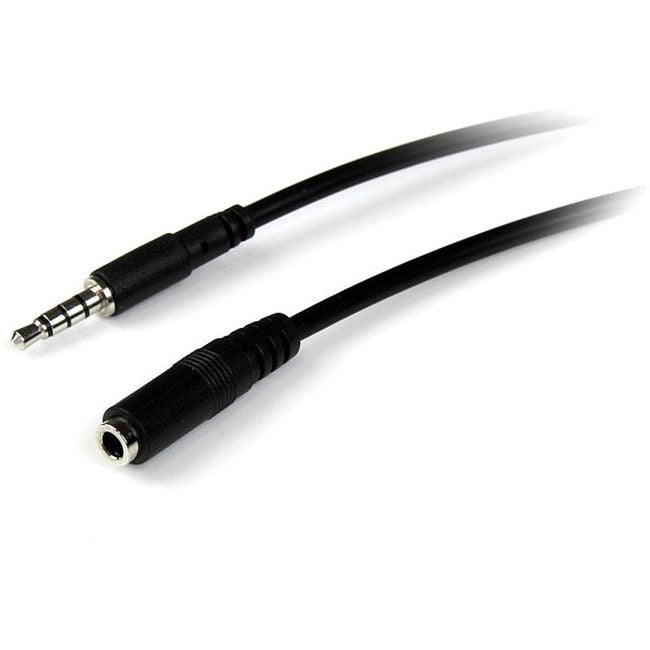 StarTech.com 2m 3.5mm 4 Position TRRS Headset Extension Cable - M-F - American Tech Depot