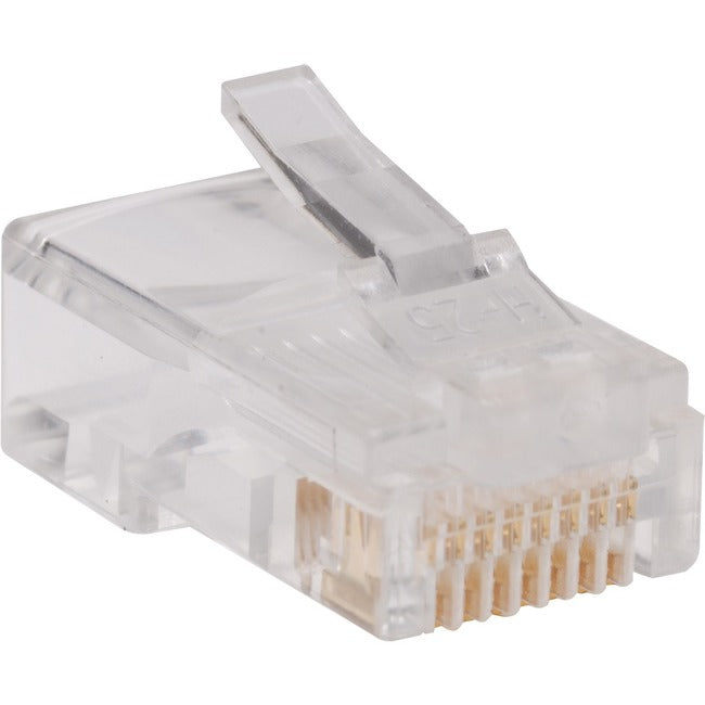 Tripp Lite RJ45 for Solid - Standard Conductor 4-Pair Cat5e Cat5 Cable 100 Pack - American Tech Depot