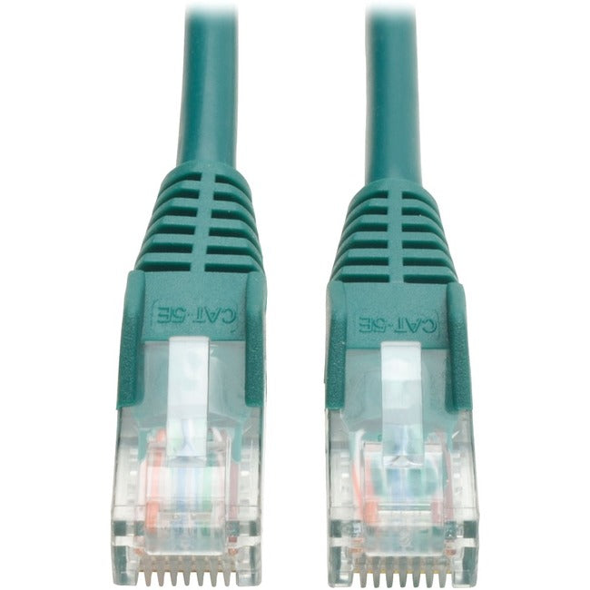Tripp Lite 5ft Cat5e - Cat5 Snagless Molded Patch Cable RJ45 M-M Green 5' - American Tech Depot