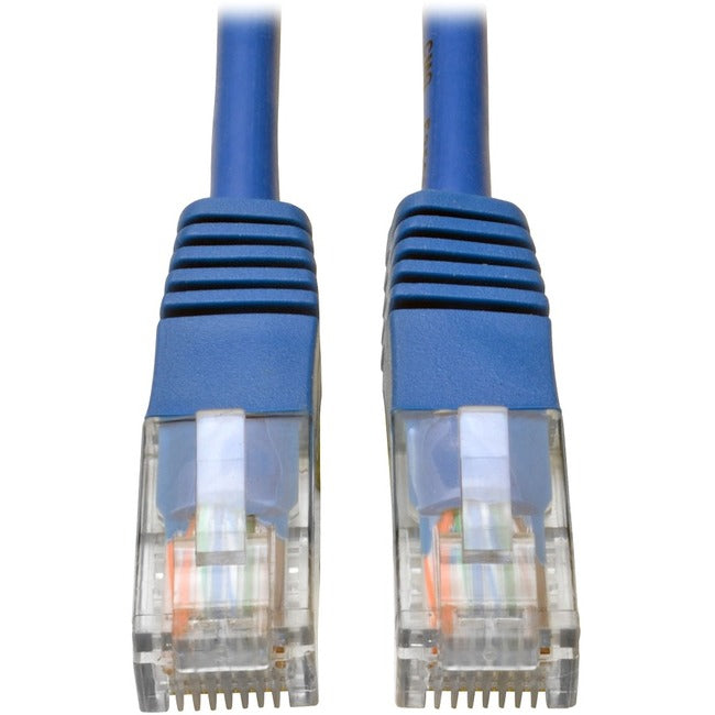 Tripp Lite 30ft Cat5e - Cat5 350MHz Molded Patch Cable RJ45 M-M Blue 30' - American Tech Depot