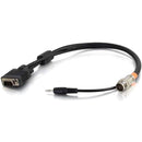 C2G 1.5ft RapidRun VGA (HD15) + 3.5mm Flying Lead - American Tech Depot
