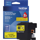 Brother Genuine Innobella LC105Y Super High Yield Yellow Ink Cartridge - American Tech Depot