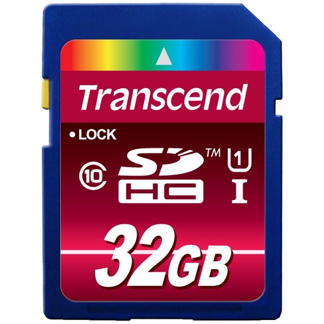 Transcend 32 GB Class 10-UHS-I SDHC