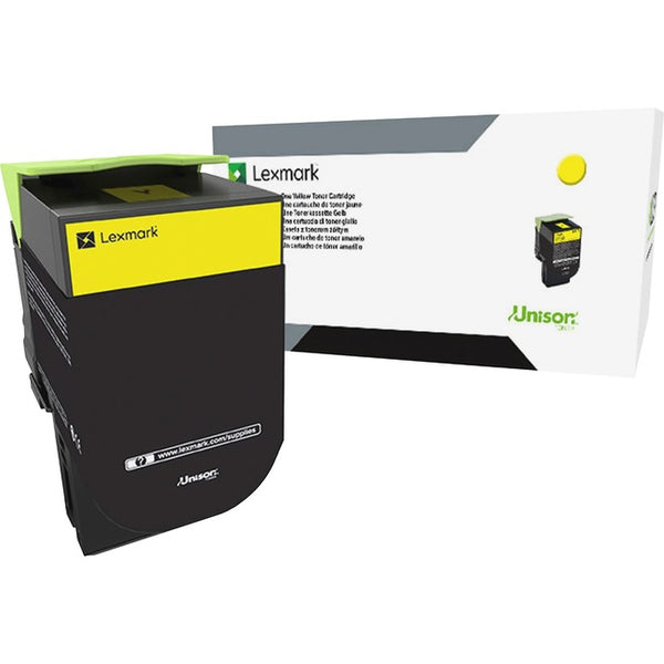 Lexmark Unison 800S4 Toner Cartridge - Yellow - American Tech Depot