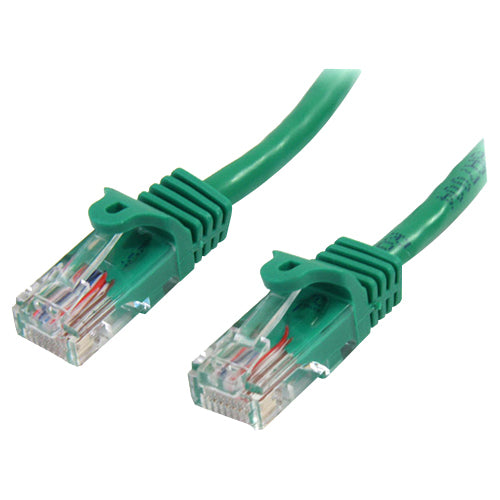 StarTech.com 5 ft Cat5e Green Snagless RJ45 UTP Cat 5e Patch Cable - 5ft Patch Cord - American Tech Depot