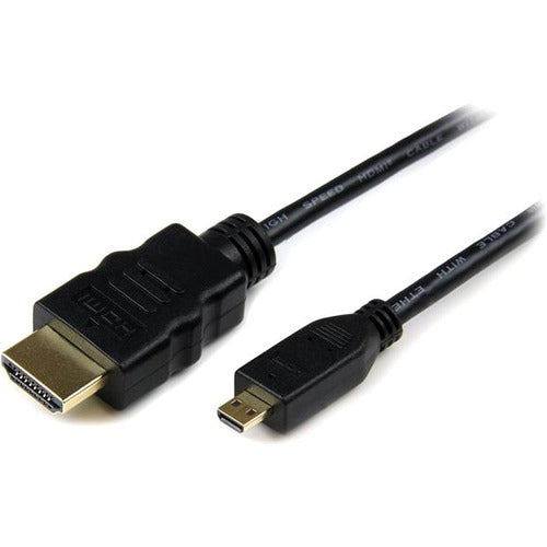 StarTech.com 3m High Speed HDMI® Cable with Ethernet - HDMI to HDMI Micro - M-M - American Tech Depot