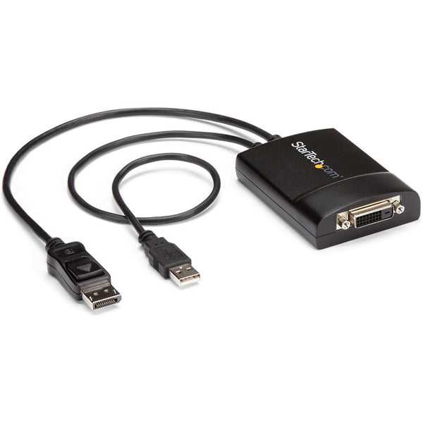 StarTech.com DisplayPort® to DVI Dual Link Active Video Adapter Converter - DP to DVI-D - 2560x1600 - American Tech Depot