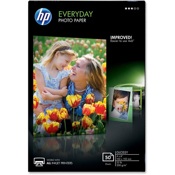 HP Everyday Inkjet Photo Paper - White