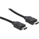 Manhattan HDMI Male to Male High Speed Shielded Cable with Ethernet, 10', Black - American Tech Depot