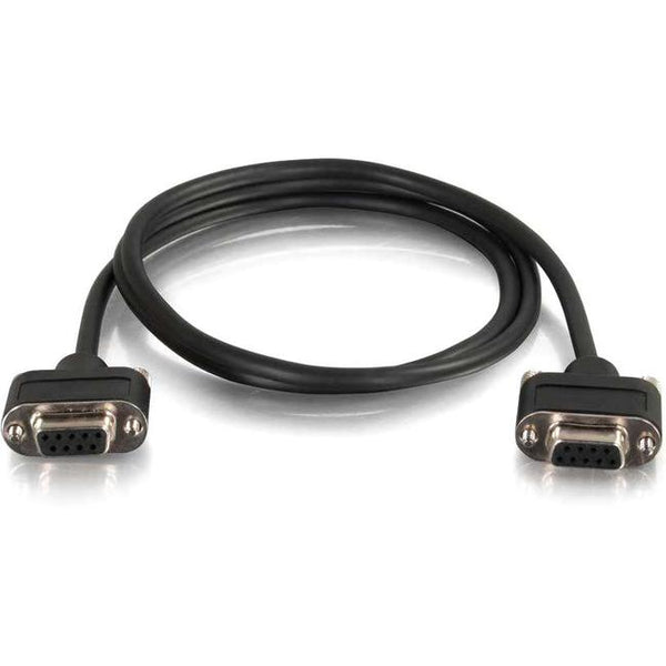 C2G 6ft CMG-Rated DB9 Low Profile Cable F-F - American Tech Depot