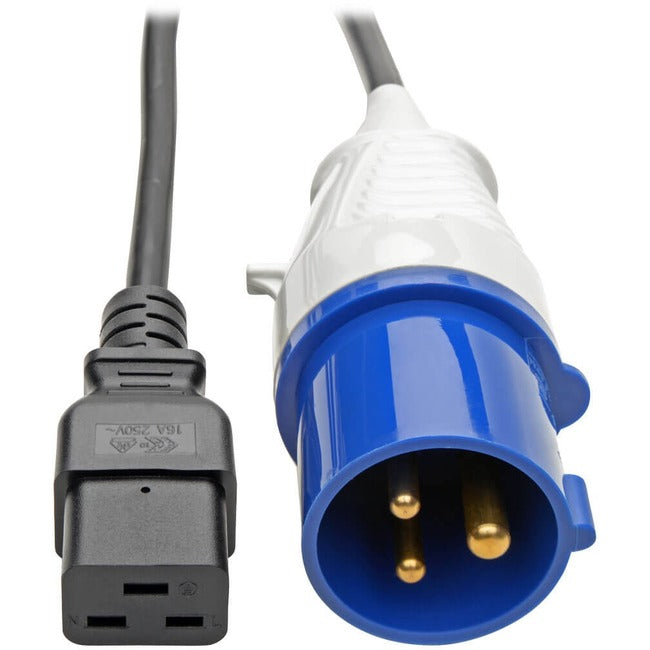 Tripp Lite 10ft Power Cord Extension Cable IEC309 to C19 Heavy Duty 16A 10' - American Tech Depot
