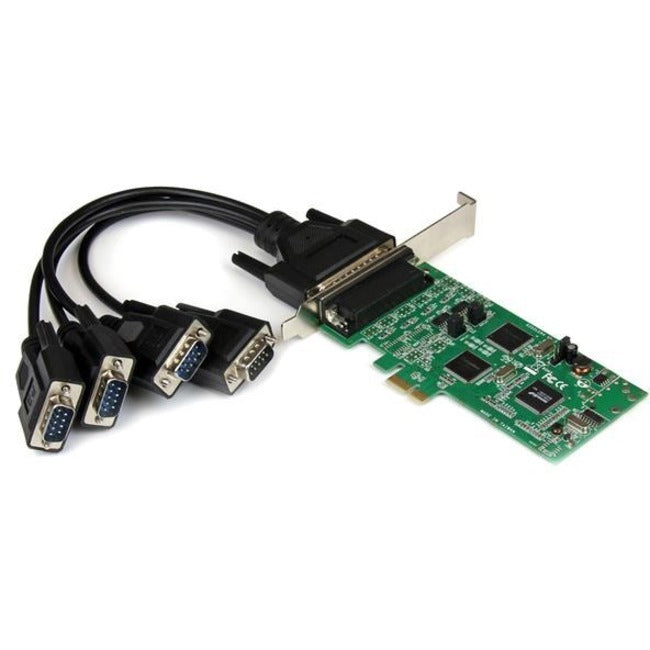StarTech.com 4 Port PCI Express PCIe Serial Combo Card - 2 x RS232 2 x RS422 - RS485 - American Tech Depot
