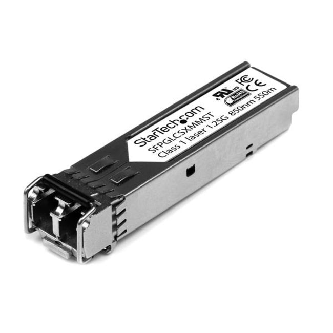 StarTech.com Cisco GLC-SX-MM Compatible SFP Module - 1000BASE-SX - 1GE Gigabit Ethernet SFP 1GbE Multimode Fiber MMF Optic Transceiver