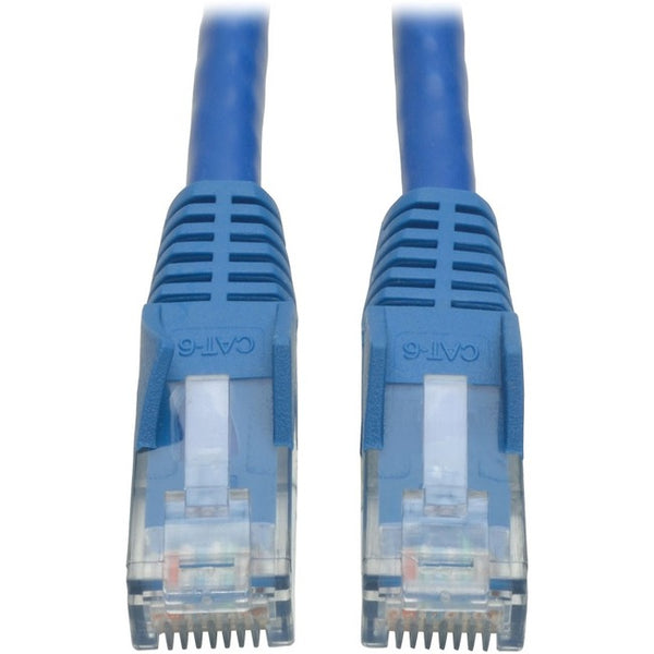 Tripp Lite 1ft Cat6 Gigabit Snagless Molded Patch Cable RJ45 M-M Blue 1' 50 Bulk Pack - American Tech Depot