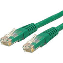 StarTech.com 35ft CAT6 Ethernet Cable - Green Molded Gigabit CAT 6 Wire - 100W PoE RJ45 UTP 650MHz - Category 6 Network Patch Cord UL-TIA - American Tech Depot