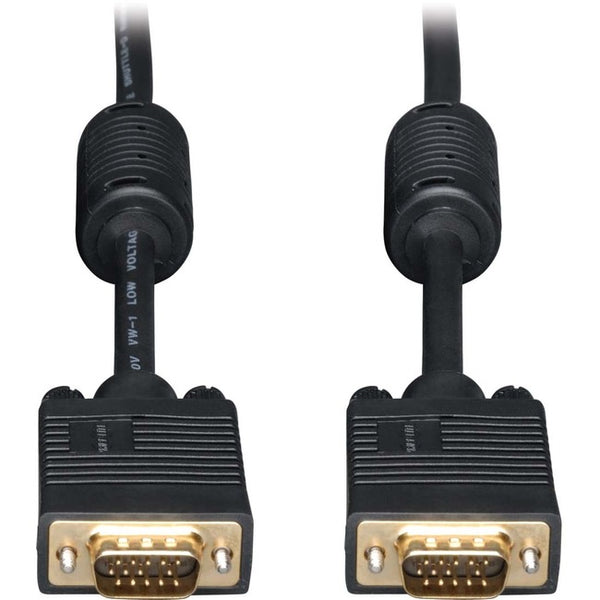 Tripp Lite 30ft VGA Coax Monitor Cable with RGB High Resolution HD15 M-M 30' - American Tech Depot