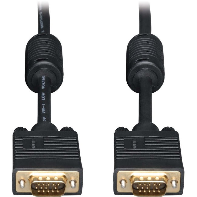 Tripp Lite 30ft VGA Coax Monitor Cable with RGB High Resolution HD15 M-M 30' - American Tech Depot