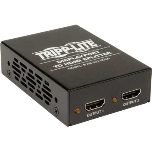 Tripp Lite 2-Port Video Displayport to 2 X HDMI Monitor Video Splitter 4Kx2K @ 24-30Hz TAA GSA - American Tech Depot