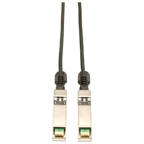 Tripp Lite 1.5M SFP+ 10Gbase-CU Twinax Passive Copper Cable SFP-H10GB-CU1-5M Compatible Black 5ft 5' - American Tech Depot