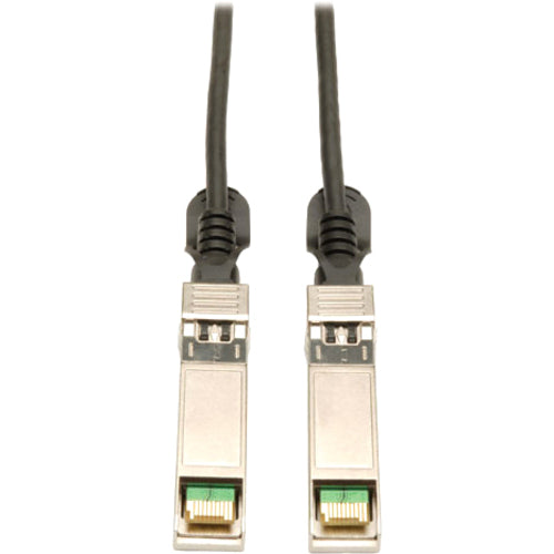 Tripp Lite 1M SFP+ 10Gbase-CU Twinax Passive Copper Cable SFP-H10GB-CU1M Compatible Black 3ft 3' - American Tech Depot