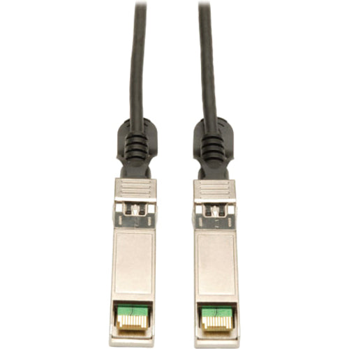 Tripp Lite 0.5M SFP+ 10Gbase-CU Twinax Passive Copper Cable Black SFP-H10GB-CU50CM Compatible 20 inch - American Tech Depot
