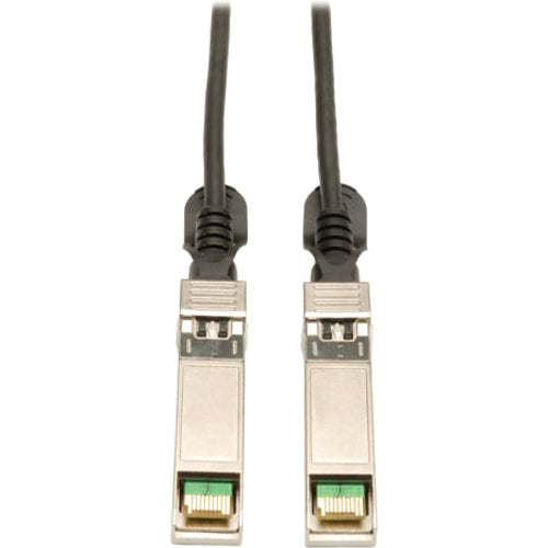 Tripp Lite 0.5M SFP+ 10Gbase-CU Twinax Passive Copper Cable Black SFP-H10GB-CU50CM Compatible 20 inch - American Tech Depot