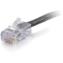 C2G-75ft Cat6 Non-Booted Network Patch Cable (Plenum-Rated) - Black - American Tech Depot