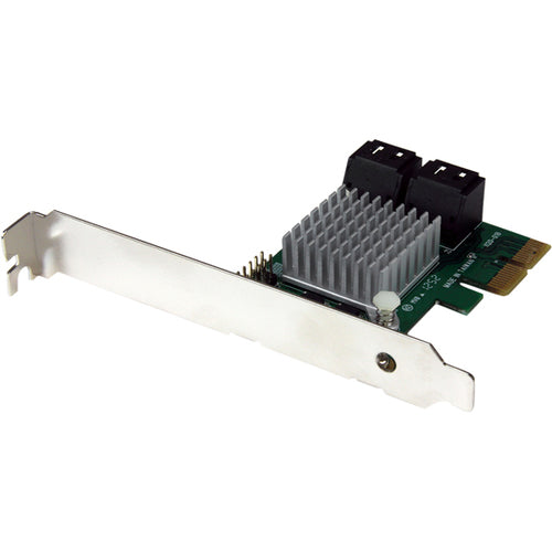 StarTech.com 4 Port PCI Express 2.0 SATA III 6Gbps RAID Controller Card with HyperDuo SSD Tiering - American Tech Depot